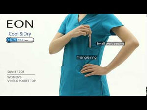 V-Neck Solid Scrub Top | Solid Scrub Top | iMed Clothing Company
