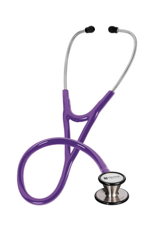 Purple cardiology stethoscope