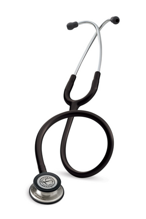 Black Littmann Classic III Stethoscope | Silver headset and chestpiece