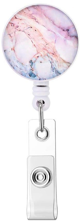Marble Badge Holder | Marble Badge Reels | iMed Clothing Company