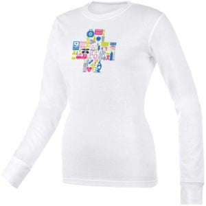 WHITE THERMAL UNDERSCRUB TEE -  - iMed Clothing Company